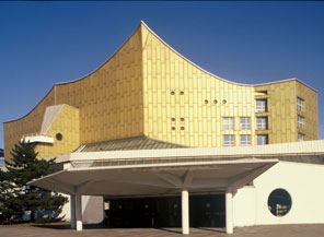 Home of the Berlin Philharmonic Orchestra: The Philharmonie, built in 1964